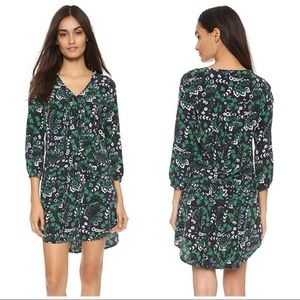 Veronica Beard Elm Print Shirt Dress 4